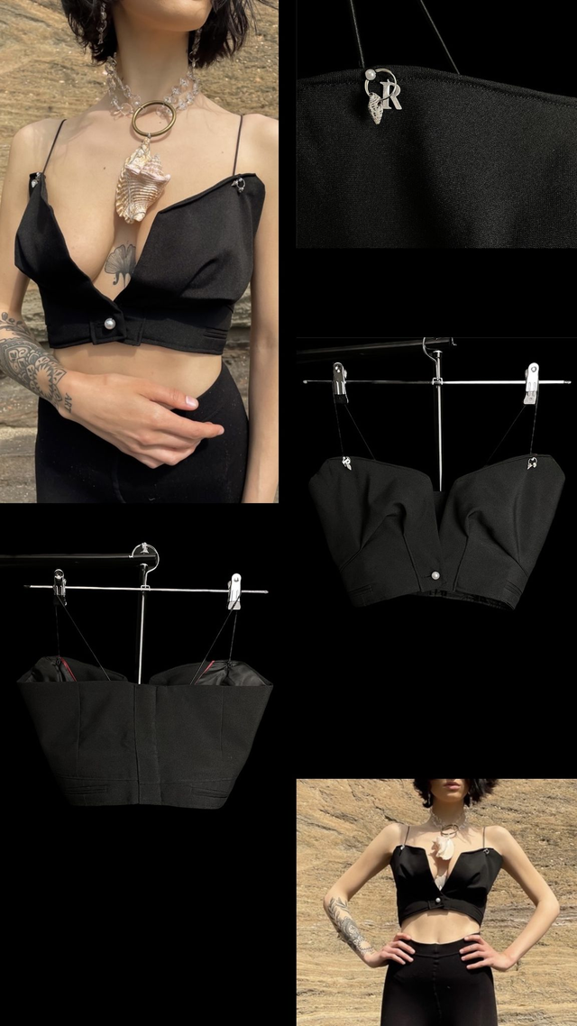 Bustier Upcycled - Paul(e) S