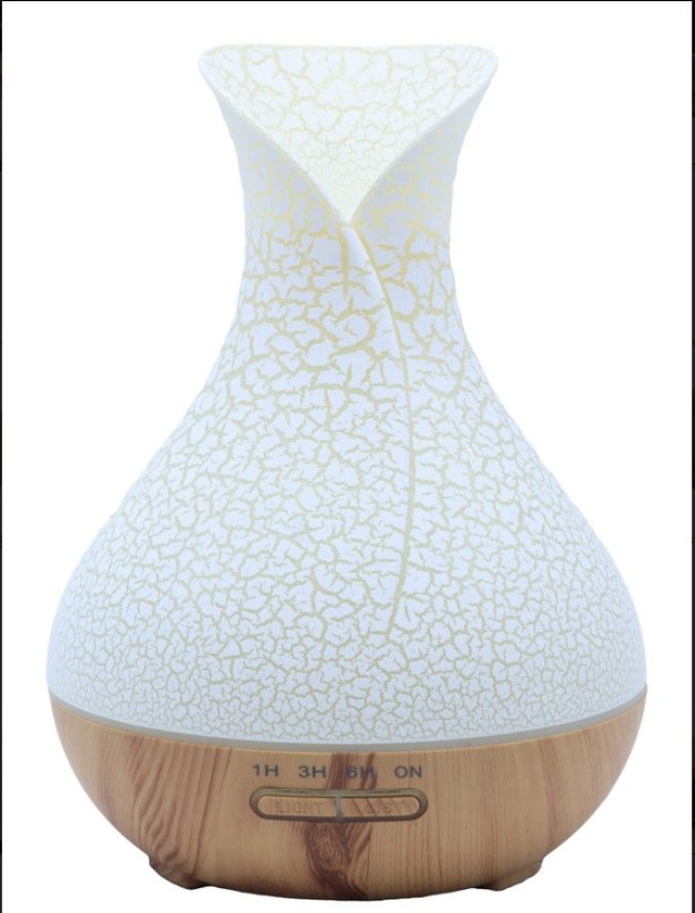 Diffuseur Huile Essentielle Vase Craquelé 23cm