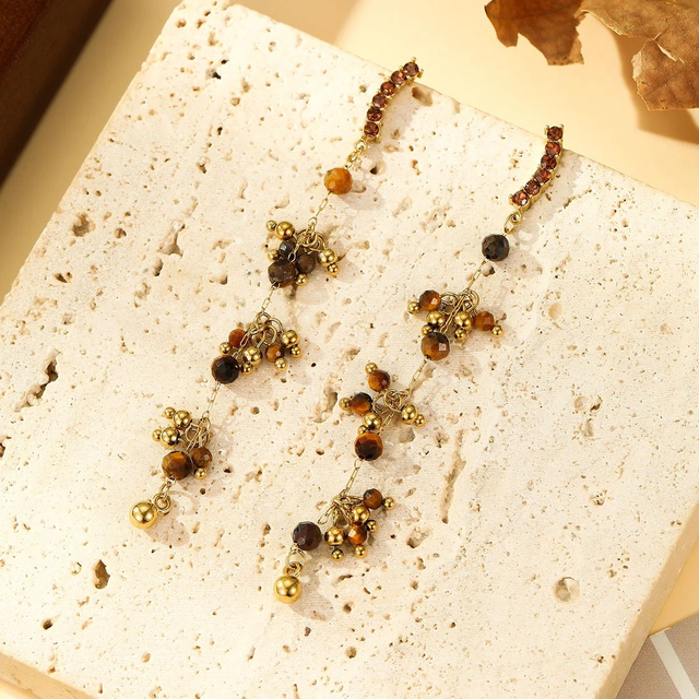 Boucles d'oreilles Courbes