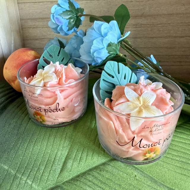 Bougie Monoï Pêche