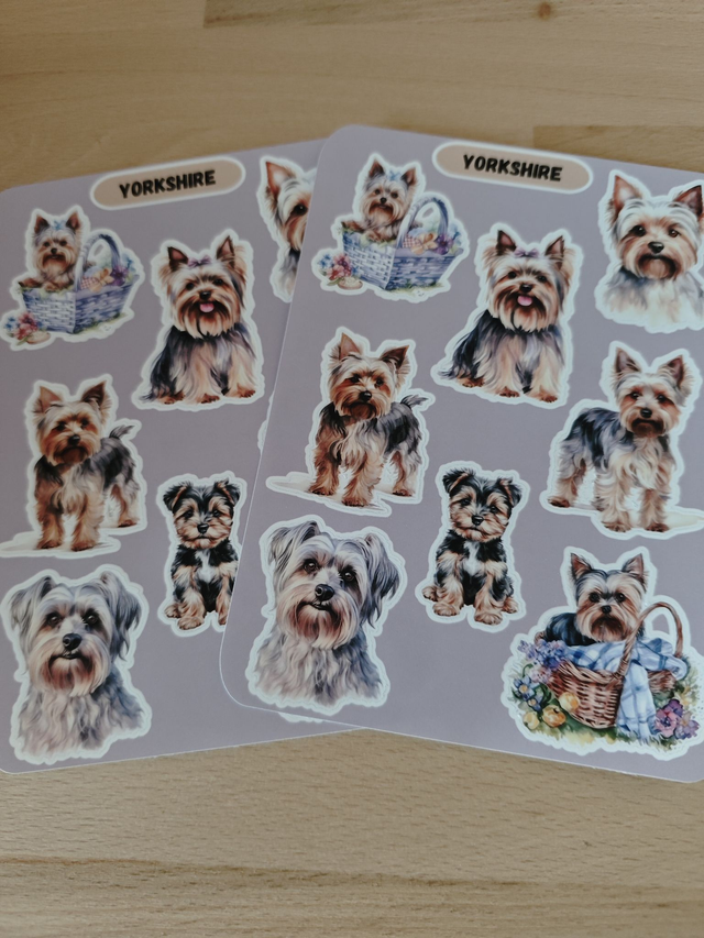 Planche stickers Yorkshire