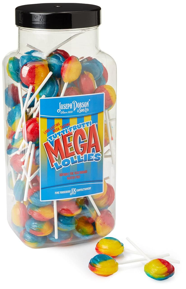 Joseph Dobson tutti fruiti lolly full jar 