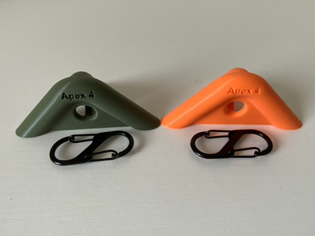 Apex 4 - Lavvu Bushcraft - Small Top Bracket for 3No. 8mm Tent Poles