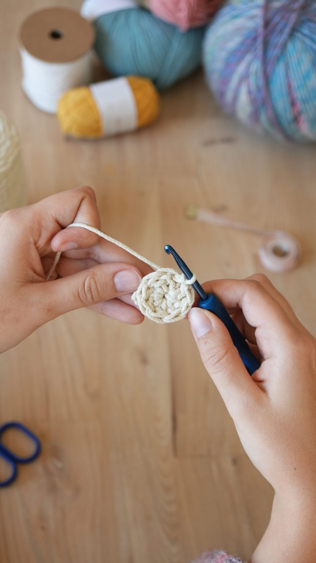Atelier crochet en ligne 2h - Mercredi 4 novembre à 18h - Initiation aux bases