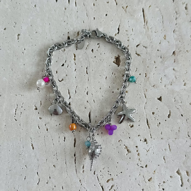 Armband schelpen 