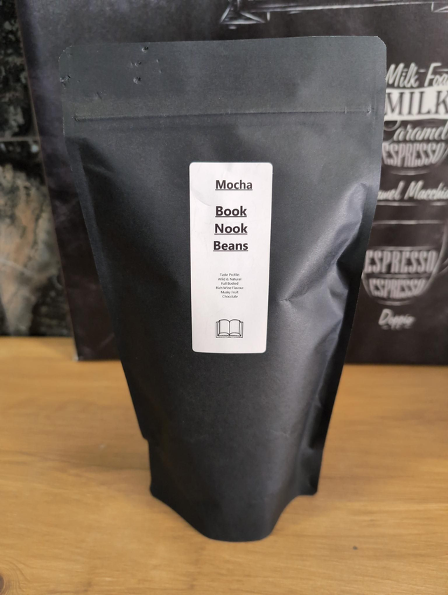 Mocha Coffee Beans - Book Nook Beans 