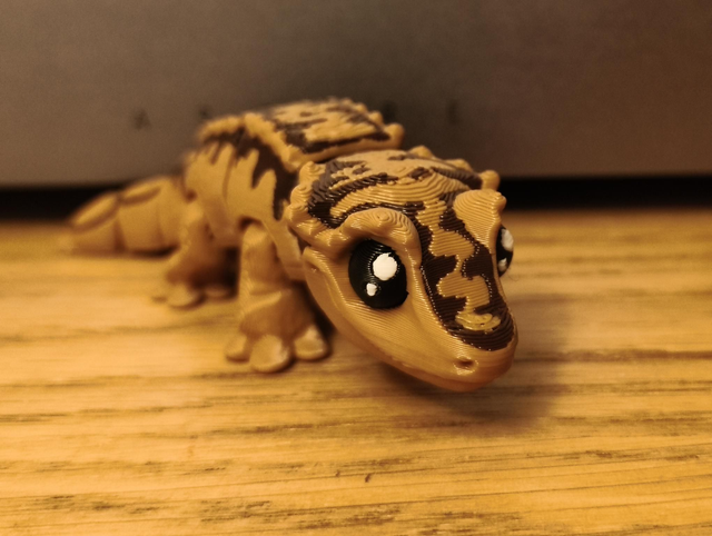 Norman the baby crested gecko