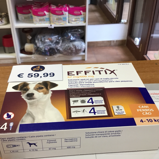  VIRBAC EFFITIX GOCCE CANE PICCOLA TAGLIA 4-10 kg 3597133067460