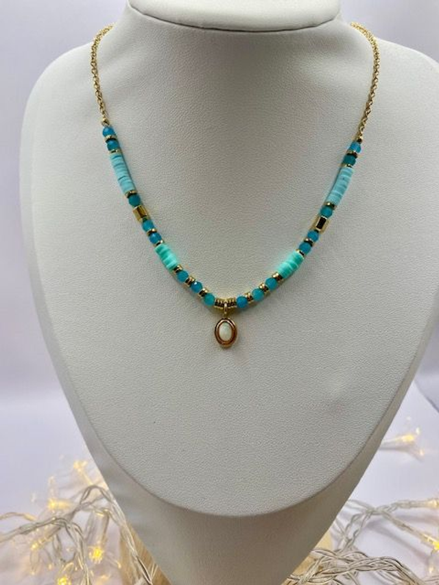 Collier Belle Ile Turquoise 