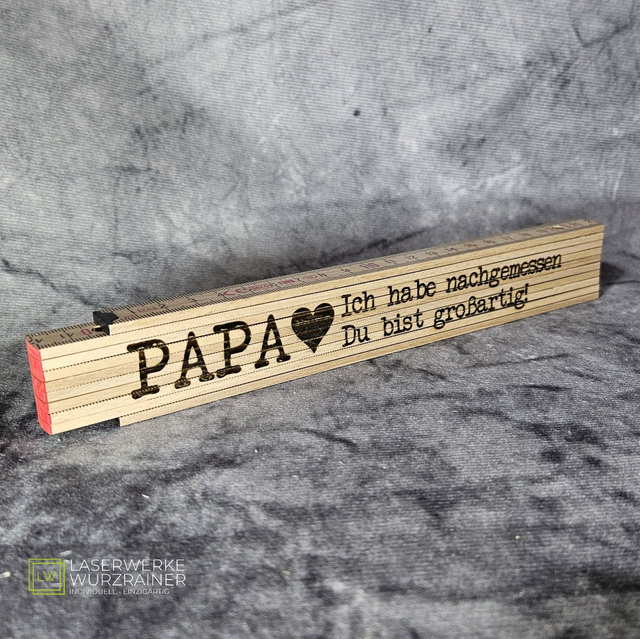 Meterstab "Vatertag"