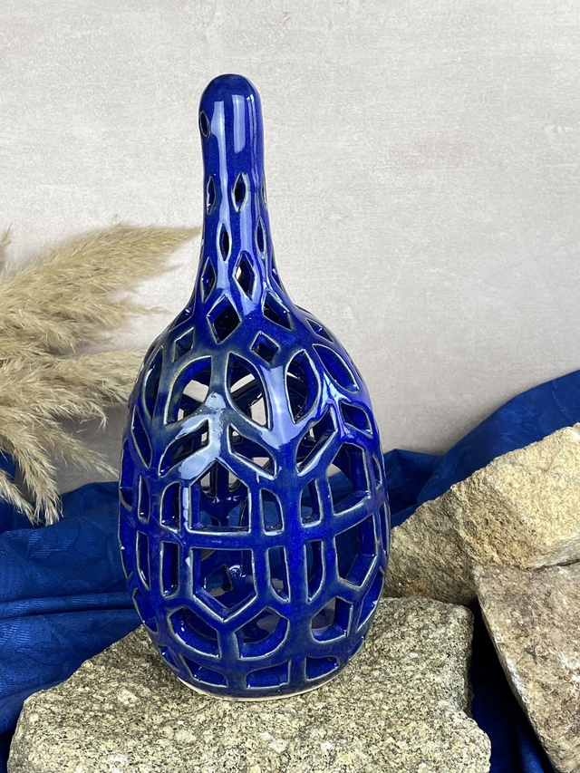 Lanterne TERRALMA bleu nuit