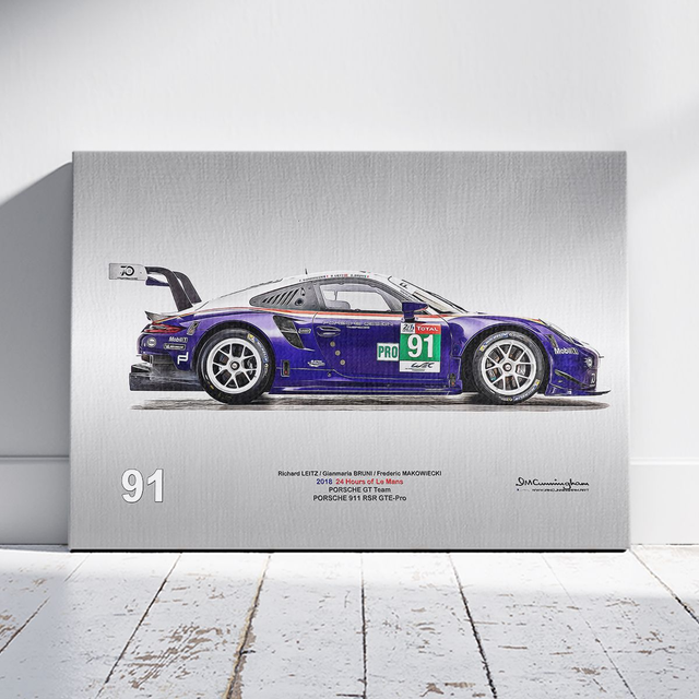 C241201 Porsche 911RSR Le Mans 2018 #91