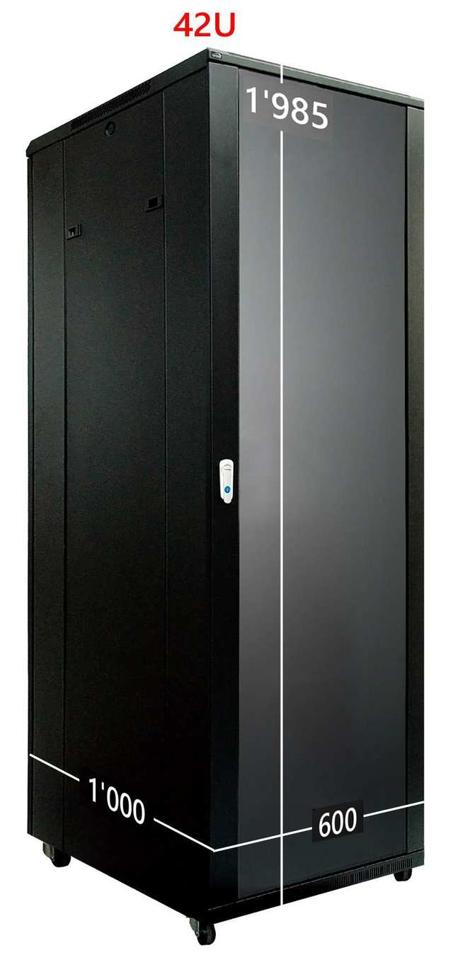 CAYMON Rack 19&#039;&#039; 42U - F1000