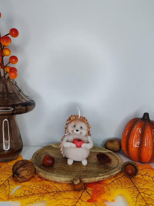 Bougie Simon le hérisson 