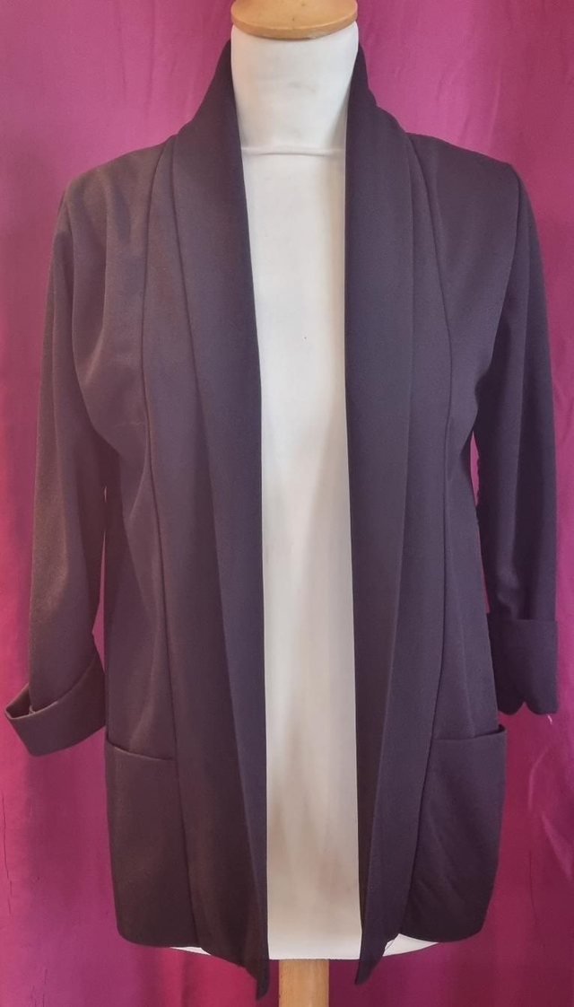 Veste Tailleur Noir Taille Unique 