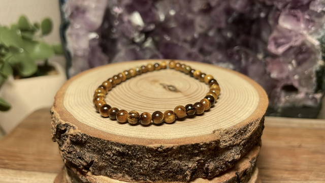 Bracelet OEIL DE TIGRE 4mm