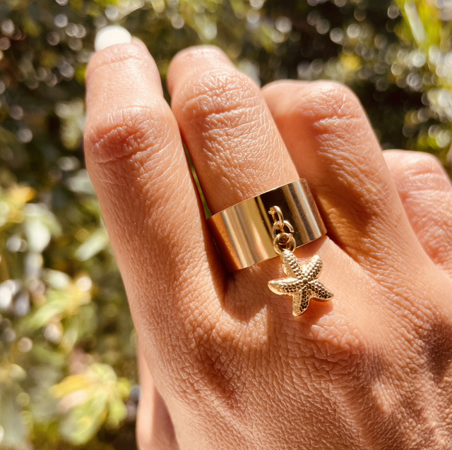 Bague MALIBU | Ajustable en acier inoxydable