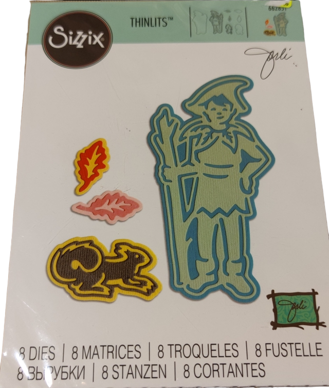 Matrices lot de 8 (Sizzix) 