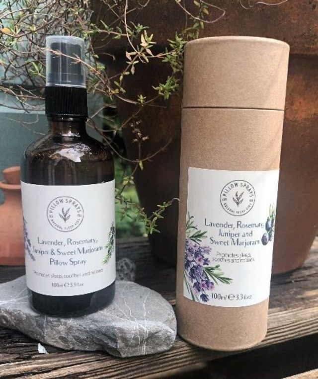 Lavender, Rosemary, Juniper  &amp; Sweet Marjoram Pillow Spray - Pillowsprays 