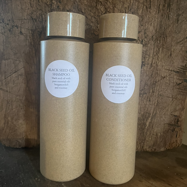 Black seed oil shampoo and conditioner 