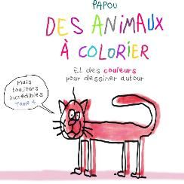 Des animaux à colorier tome 4
