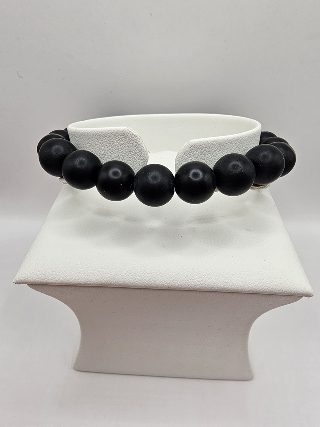 Mens Black Onyx Bracelet.