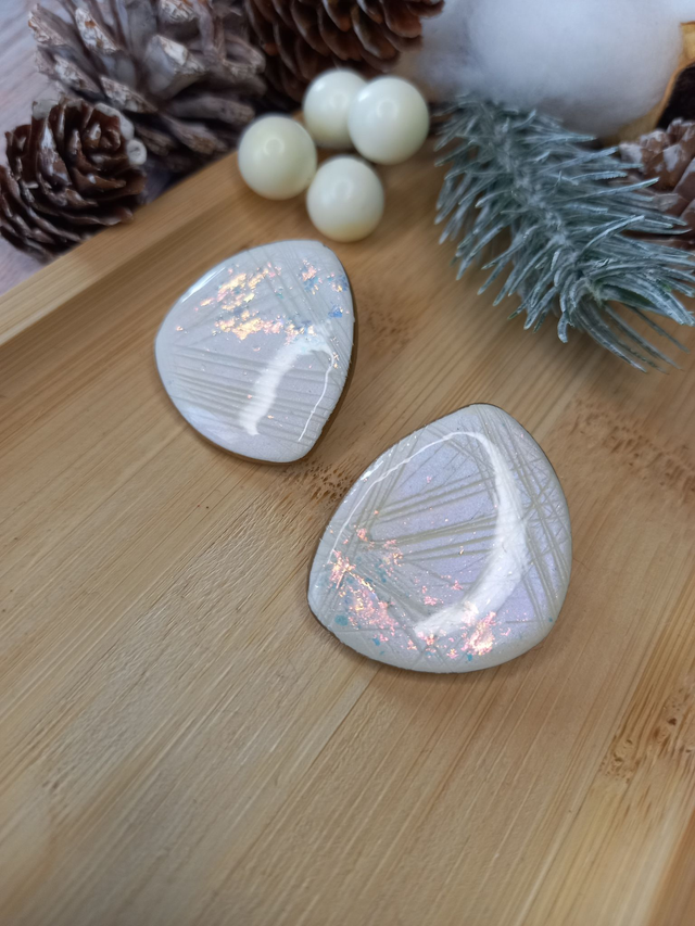 Givre boucles d&#039;oreilles