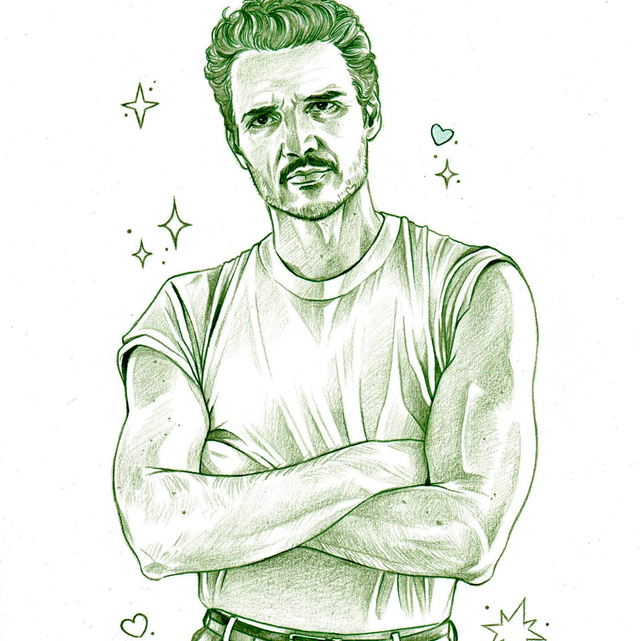 Pedro VF Green sticker 