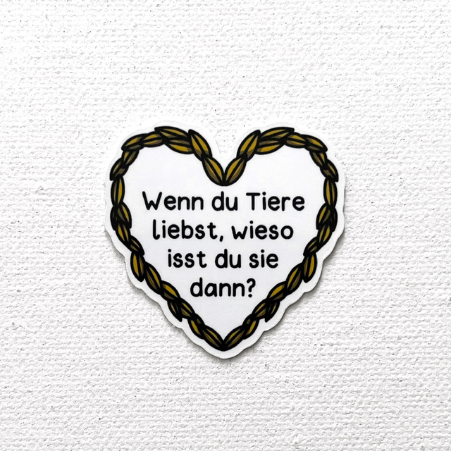 Sticker S Tieren lieben
