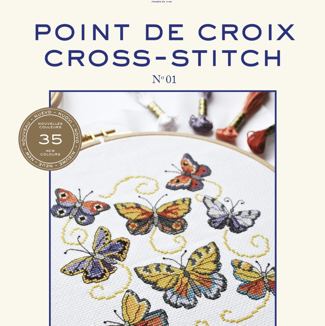 Cross Stitch Book: 12 A4 Designs: 64 Pages