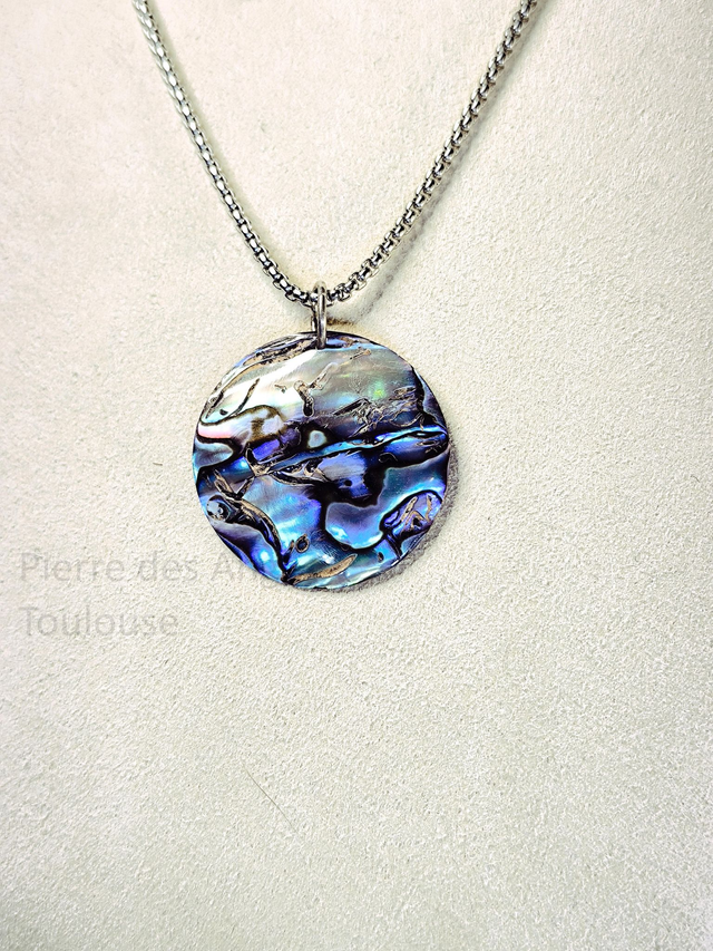 Pendentif Nacre Abalone