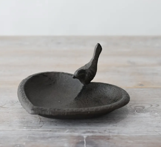 Bird Cast iron dish 