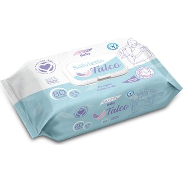 SETABLU SALVIETE TALCO/80PZ