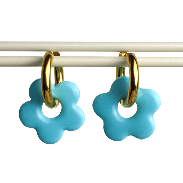 Fleurs Azea bleu azur