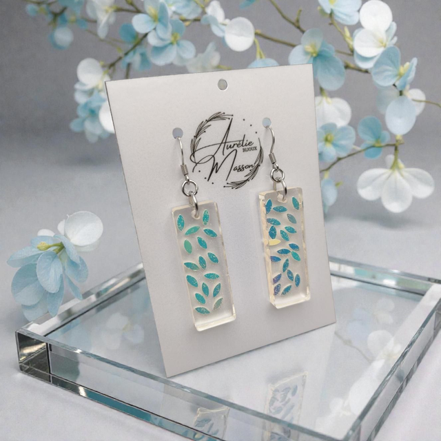 Boucles d'oreilles "Achilléa"