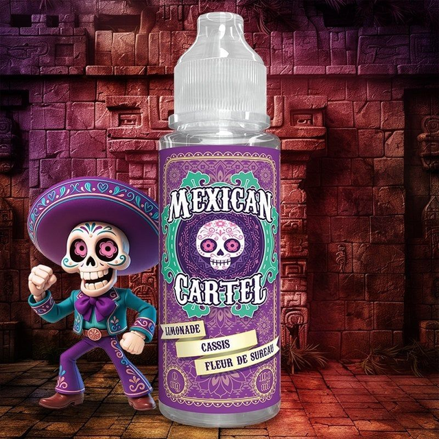 Limonade Cassis Fleur de Sureau Mexican Cartel 50 ml - 100 ml