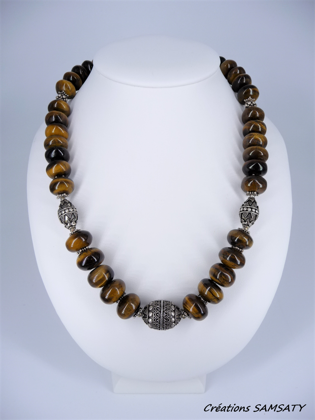 Collier œil de tigre 