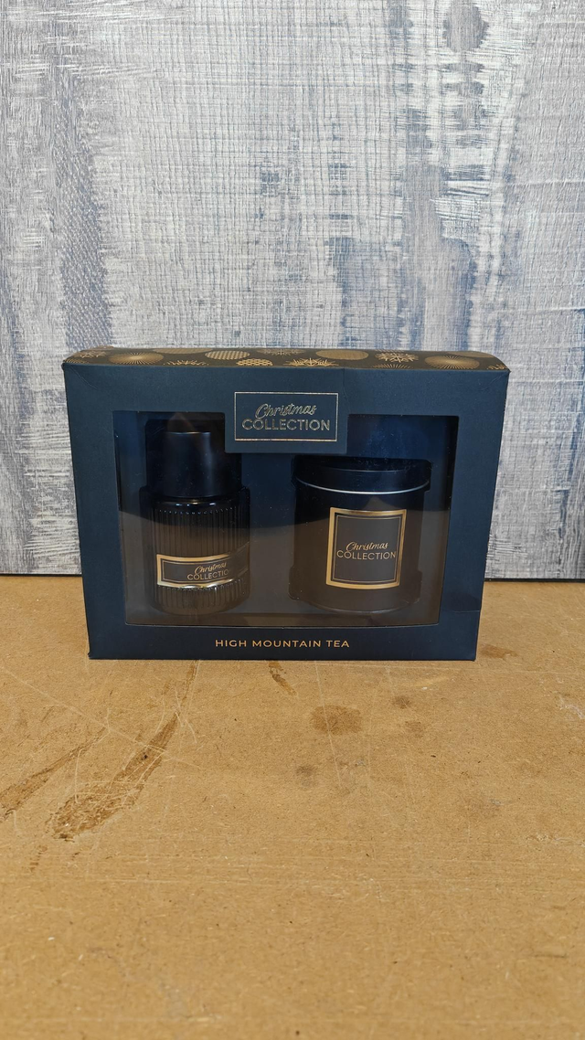 Geschenkset - Aroma-Diffusor und Kerze