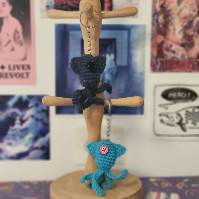 Porte clé Coraline Squid