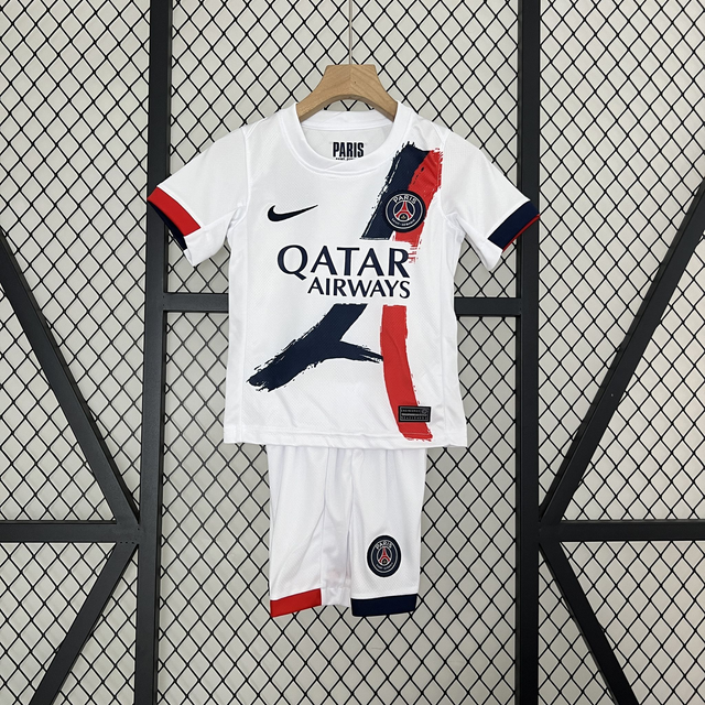 Conjunto camiseta + pantalón NIÑOS 2ª Paris Saint Germain  24-25