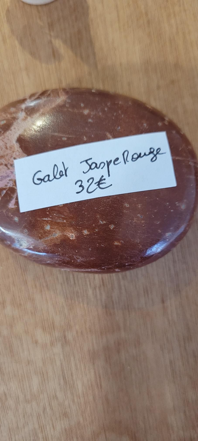 Jaspe rouge galet