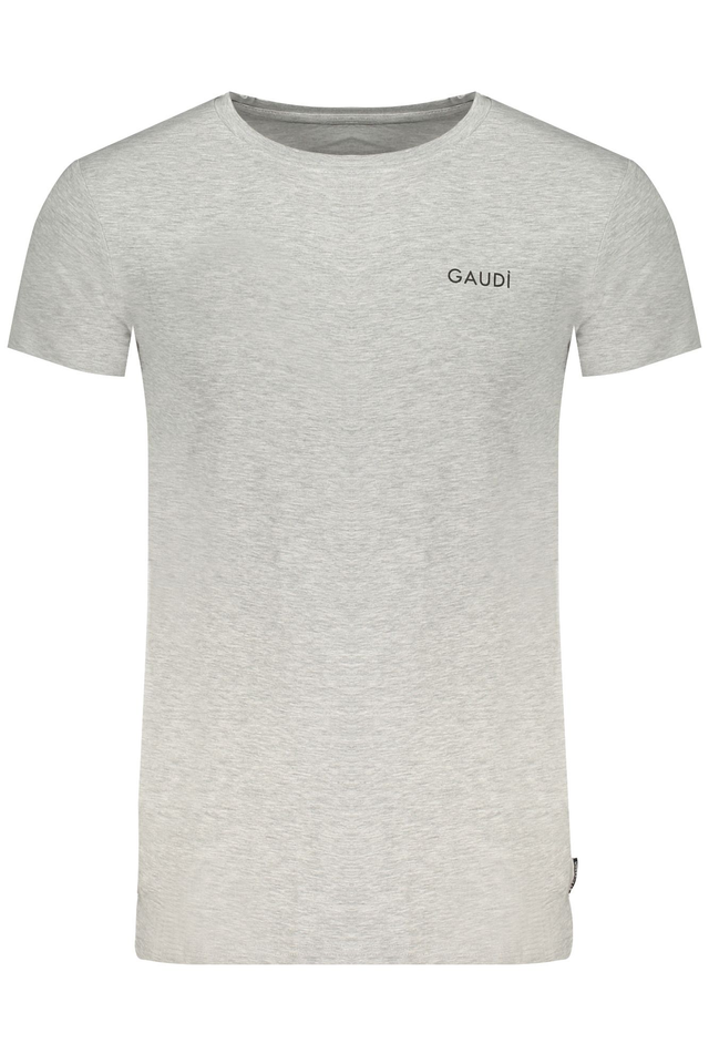 GAUD?T-SHIRT MANICHE CORTE UOMO GRIGIO