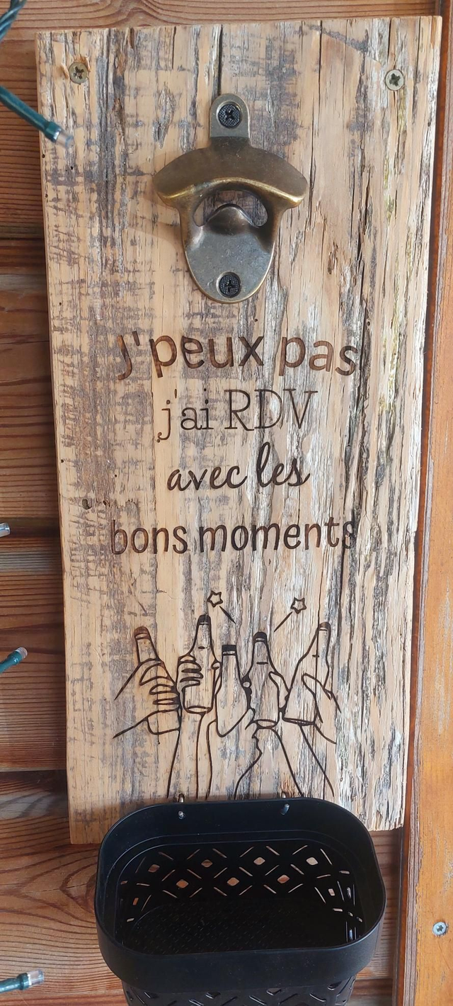 Décapsuleur personnalisé