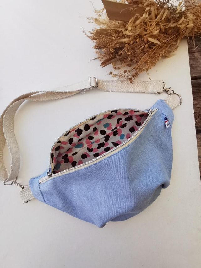 Banane LOUISE jeans bleu clair