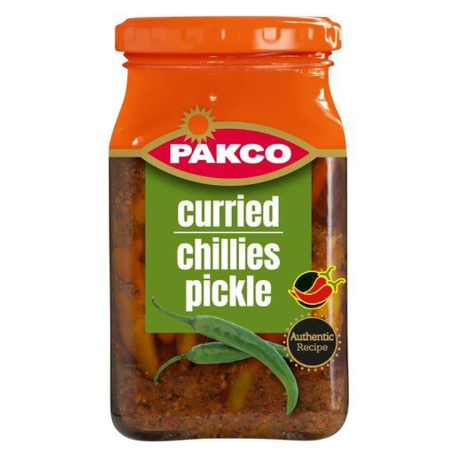 Pakco Curried Chilies Pickle 410g Jar