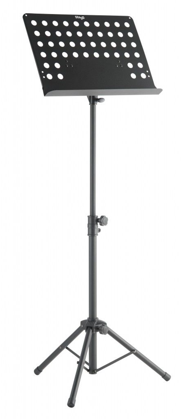 STAGG Pupitre d'orchestre "basic", avec tablette métallique perforée