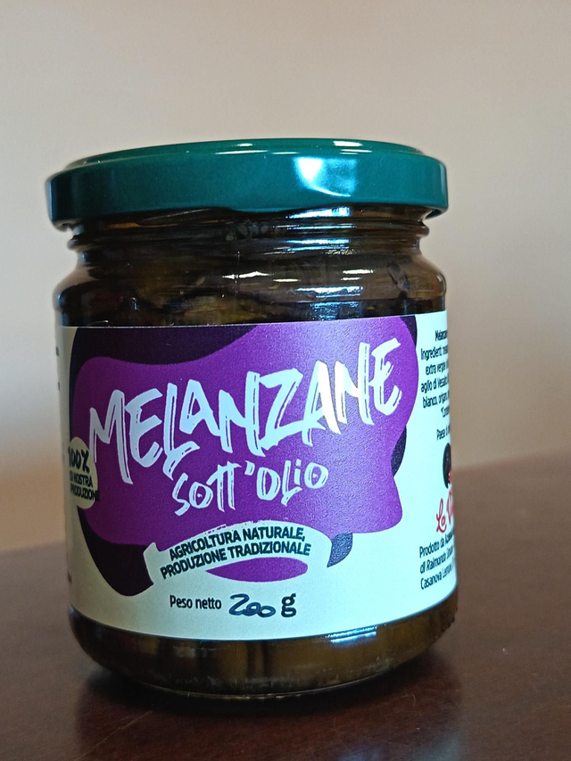 MELANZANE SOTT'OLIO 200 GR