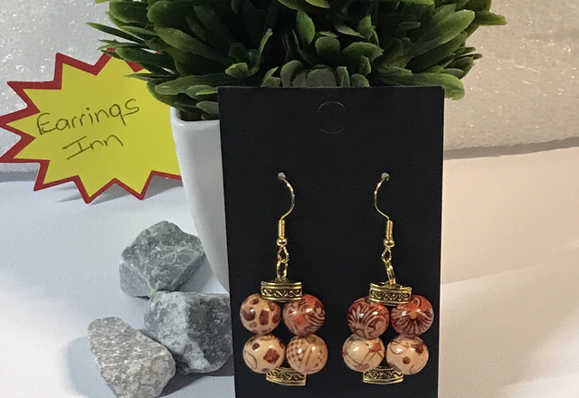 Brown  Dangling Earrings - BRDE56