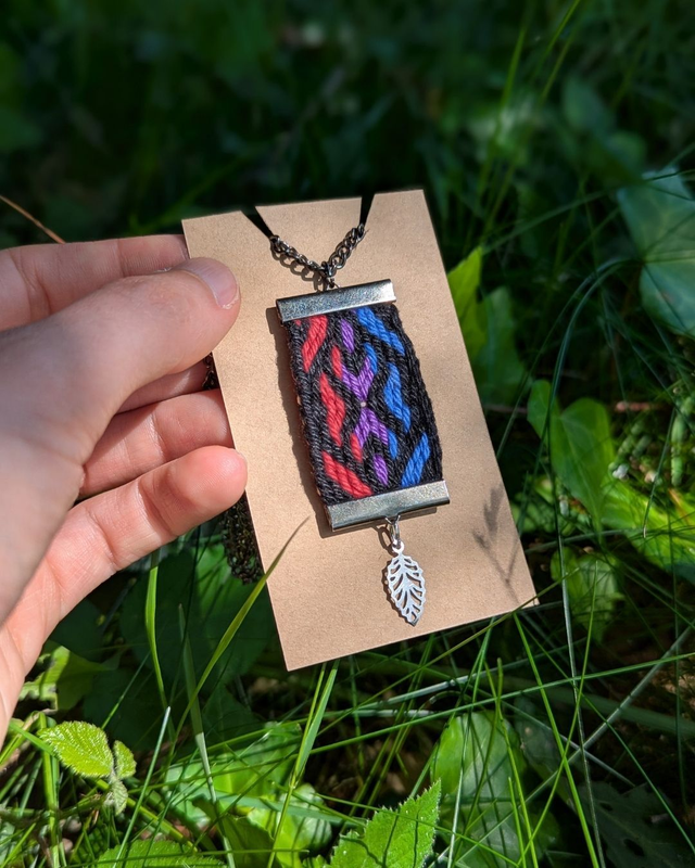 Kaléidoscope Queer ~ Pendentif bi