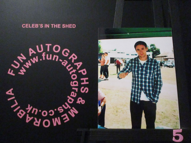 Jason Maza Authentic Autographed 6x4.5 Our Facing Photograph (A5)